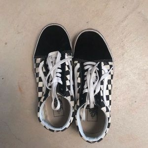 Checkered Old Skool Vans